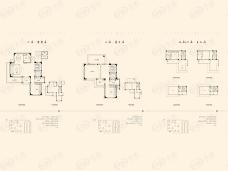 莆田仙游富力院士廷别墅c户型-180㎡户型图