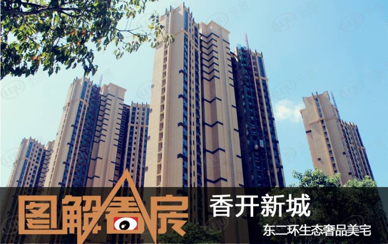 香开新城 图解看房