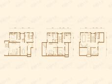 水晶城5室3厅5卫户型图