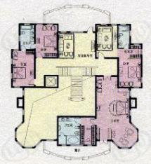 西郊新典别墅房型: 单栋别墅;  面积段: 472.12 －1036.8 平方米;户型图