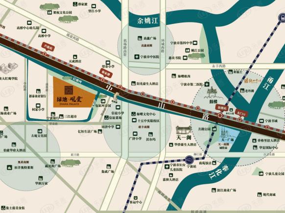 位置交通图