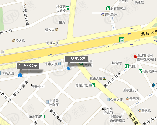 位置交通图