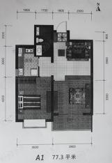 太原家天下A1户型户型图