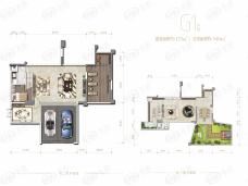 中粮珑悦锦云G1户型图