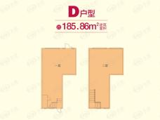 金侨公园壹号2室户型图