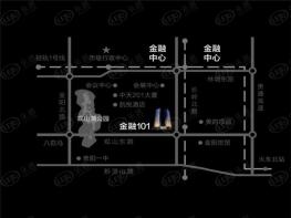 贵州金融城位置交通图