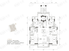 绿地新里·海玥公馆平层户型图