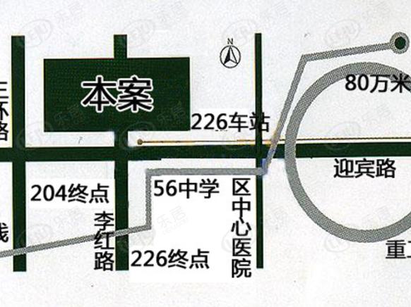 位置交通图