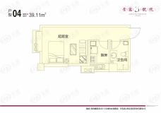 景寓学府04户型户型图