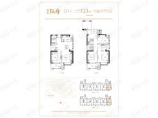 福晟弘府5室2厅3卫户型图