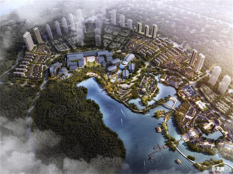 咸安咸宁环球融创·梓山湖未来城最新价格来袭，约11579元/㎡，户型面积104~178㎡