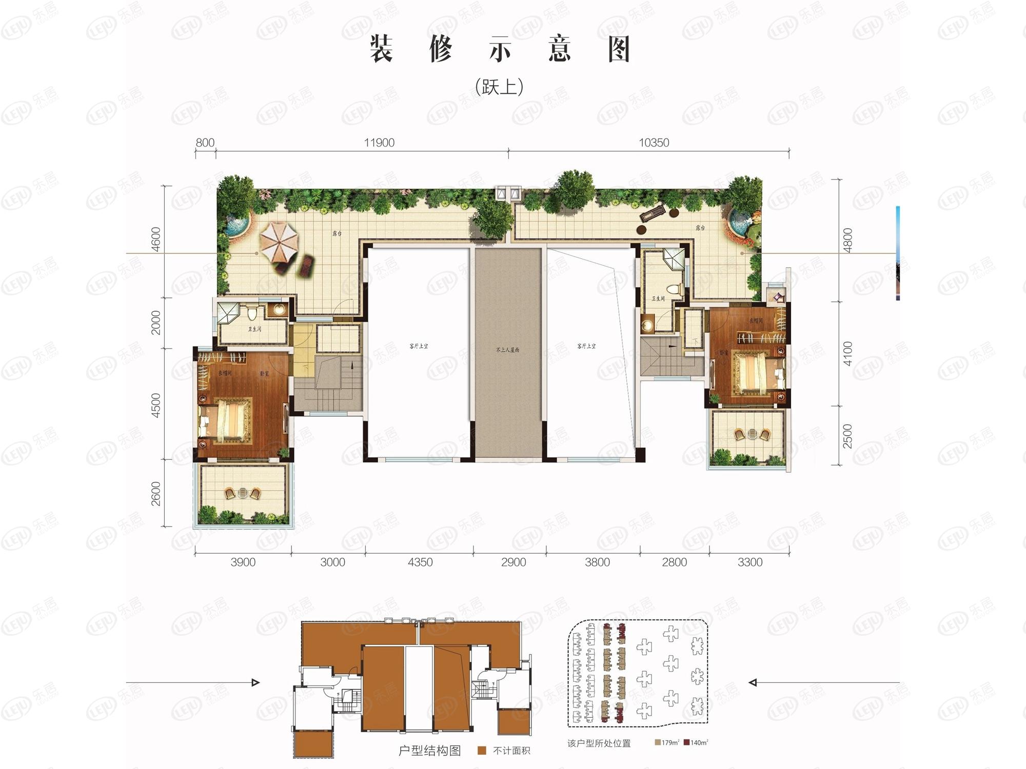 重庆九龙坡西海岸凯悦住宅 户型面积64.8~134㎡