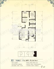 天成嘉园(白沟)3室2厅1卫户型图