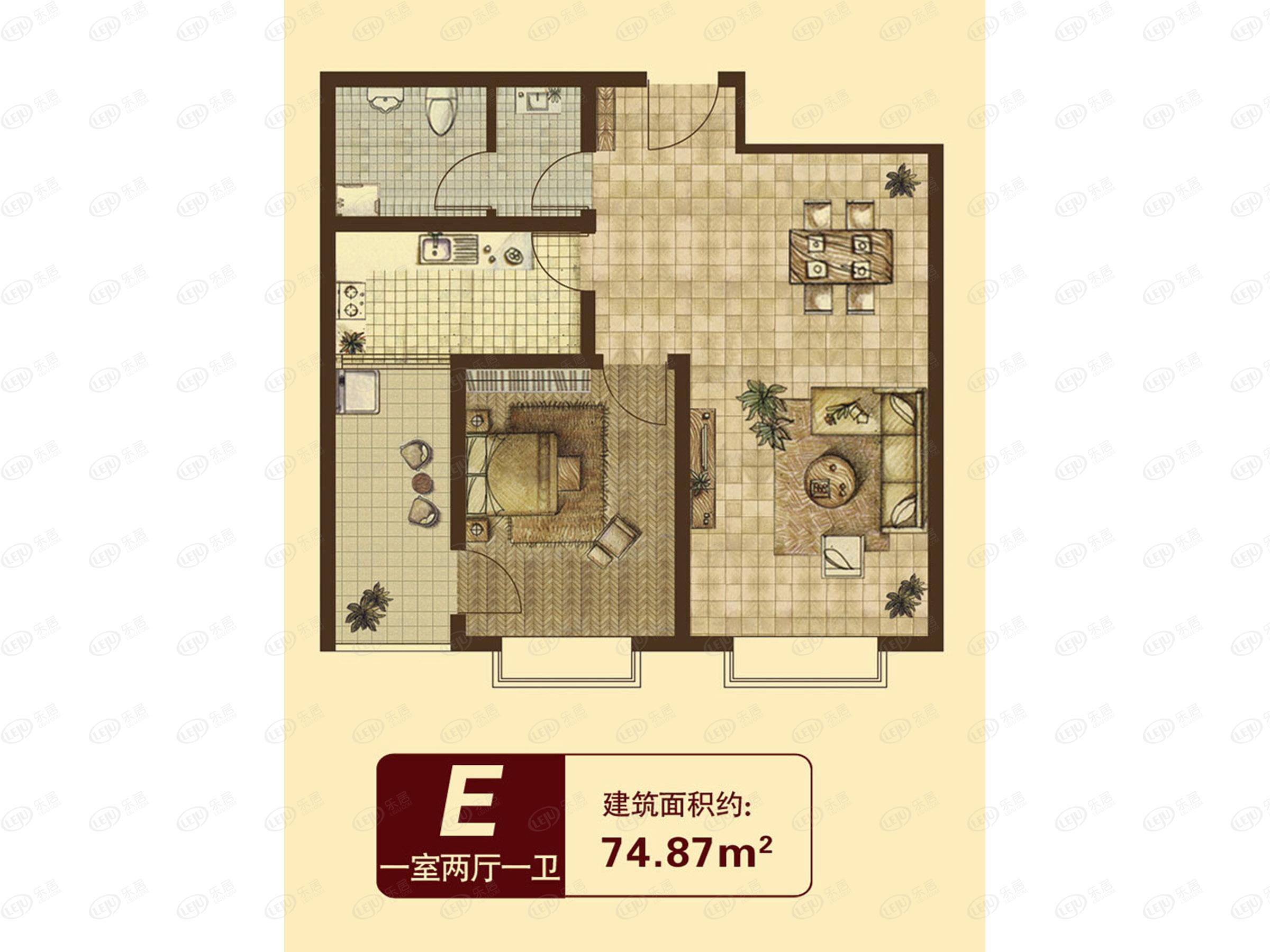 聊城东昌府明康·颐馨园二期户型图曝光 户型面积74.87~177.86㎡