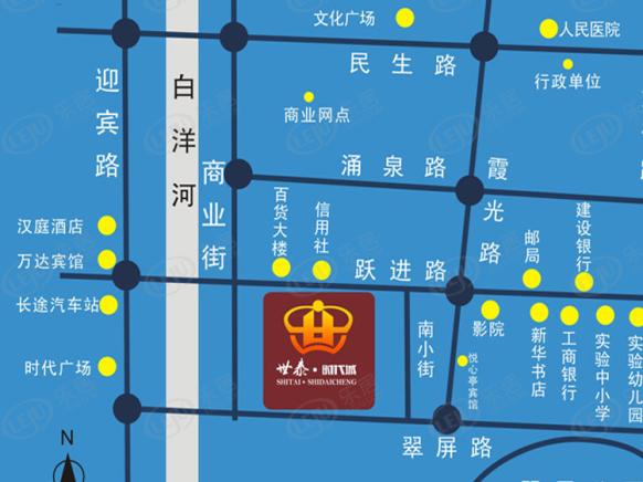 位置交通图