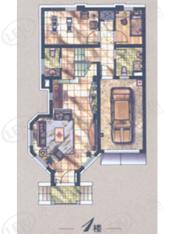 欧香名邸房型: 双联别墅;  面积段: 233 －233 平方米;
户型图