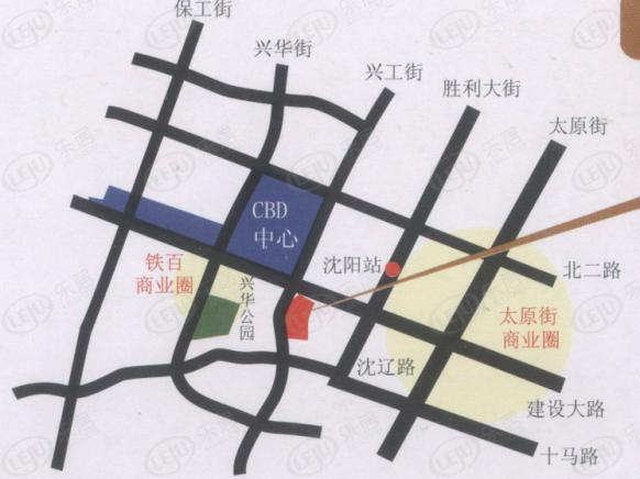 位置交通图