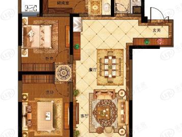 泰兴佳源威尼斯城宝格丽花园户型图 房型图 平面图 小区楼盘户型大全 泰兴乐居
