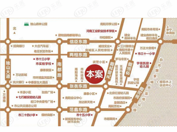 位置交通图
