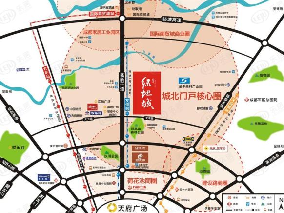 位置交通图