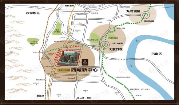 位置交通图