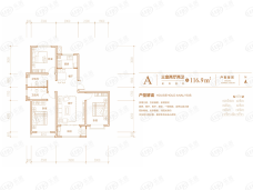 华强·东湖城A户型户型图