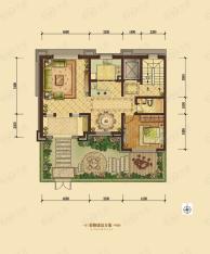 新江与城1室4厅1卫户型图