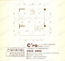 官邸3号c户型(售罄)户型图