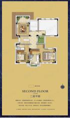 万科·龙背山国际住区3室4厅3卫户型图