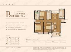 金辉优步水岸B1户型户型图