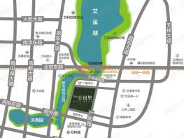 万科公园里位置交通图