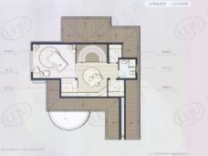 上游会舍房型: 单栋别墅;  面积段: 310 －340 平方米;户型图