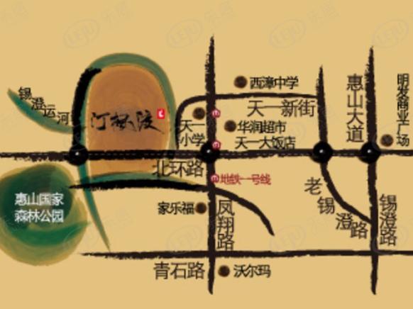 位置交通图
