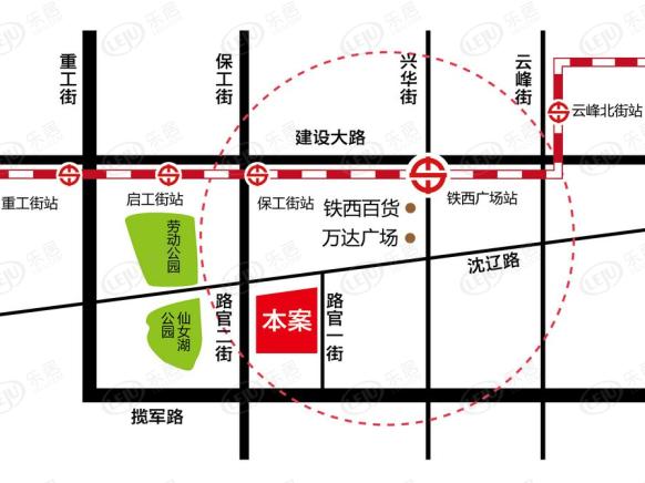 位置交通图