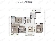 金泉怡景4室2厅2卫户型图