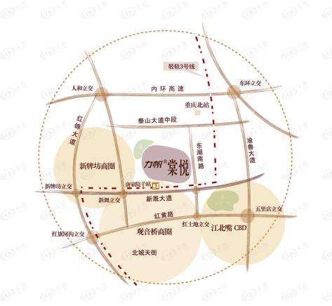 位置交通图