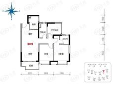 时代领峰05户型户型图