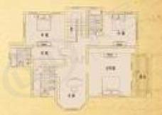 常青藤二期二层－独栋别墅－套内面积400平方米户型图