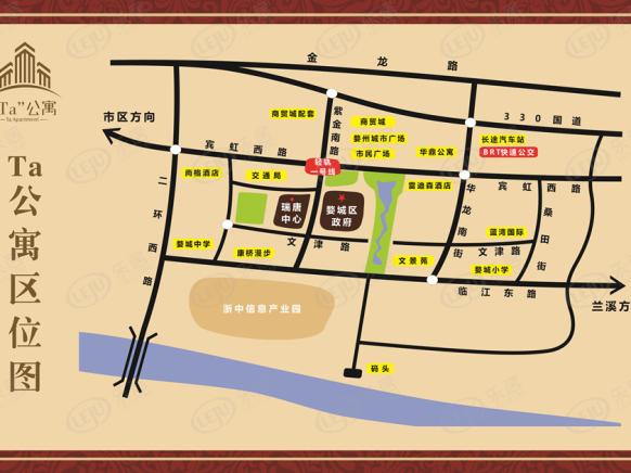 位置交通图