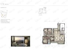 龙湖舜山府森林大平层C户型户型图