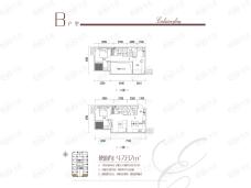 华鸿·金色纽约纽约7号B户型户型图