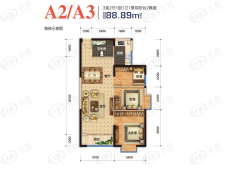 御龙春晓A2/A3户型图