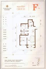 汇邦克莱枫丹三期F户型户型图