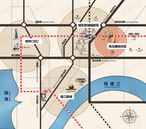 位置交通图