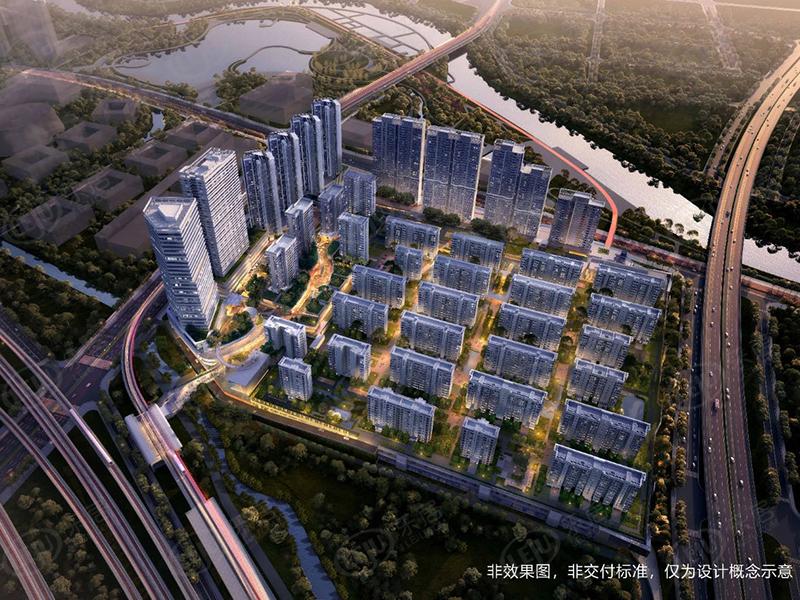 三山新城商圈万科天空之城最新价格来袭，约26000-45000元/㎡，户型建面约79~143㎡