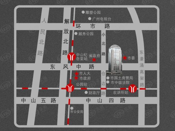位置交通图