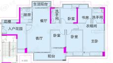 德威摩卡小镇5室2厅2卫户型图