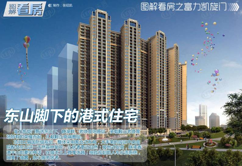 富力凯旋门 图解看房