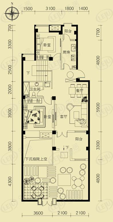 鞍山市铁西区华川爱丁堡出售中 均价约3600元/㎡