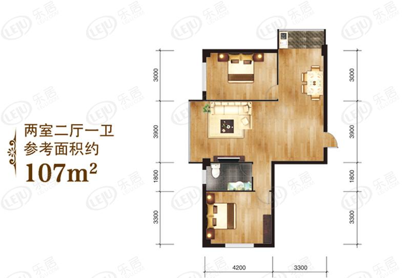 丹东市振兴新城丽都户型图解密